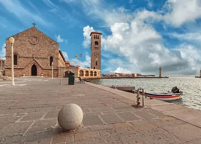 Oasis In The Heart Of Rhodes, Next To Old Town, Near Beaches - Haven *